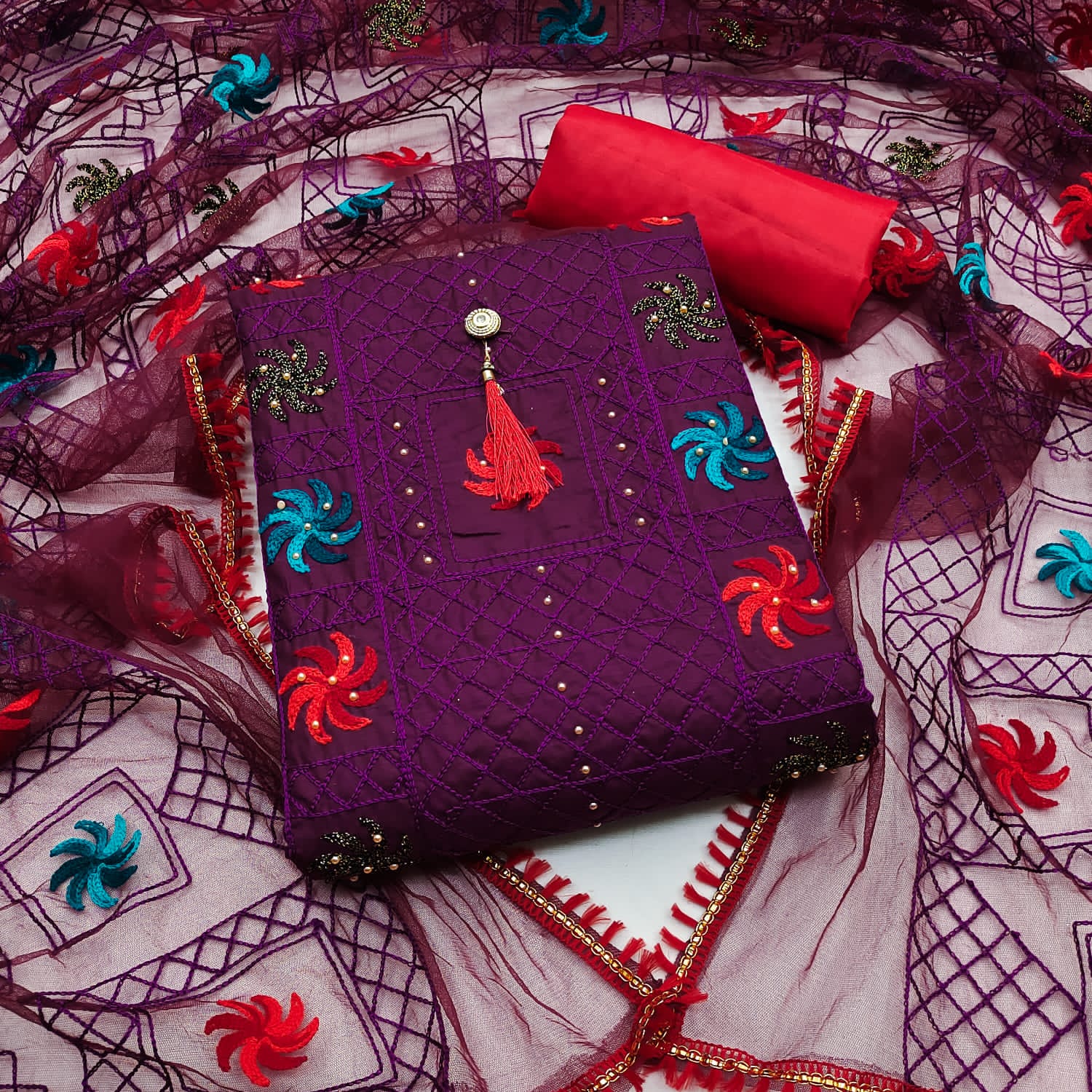 Rrr Suits 103 Cotton Designer Regular Wear Dress Material Collection